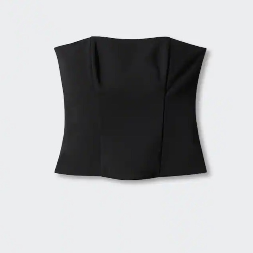NWT MANGO Corset style top SIZE S - Picture 6 of 9